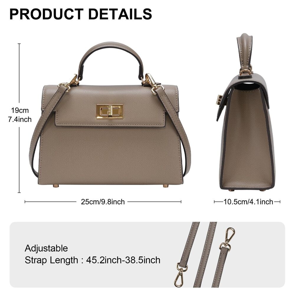 3979 Crossbody Bag and Purses - Luxury Shoulder Handbags with Adjustable - Picture 4 of 7